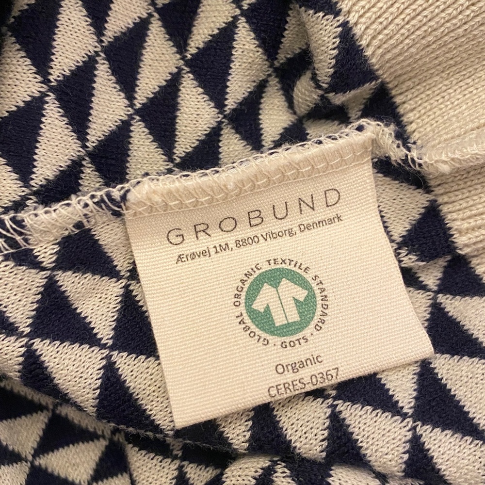 Grobund Geometric Pattern Sweater - image 6